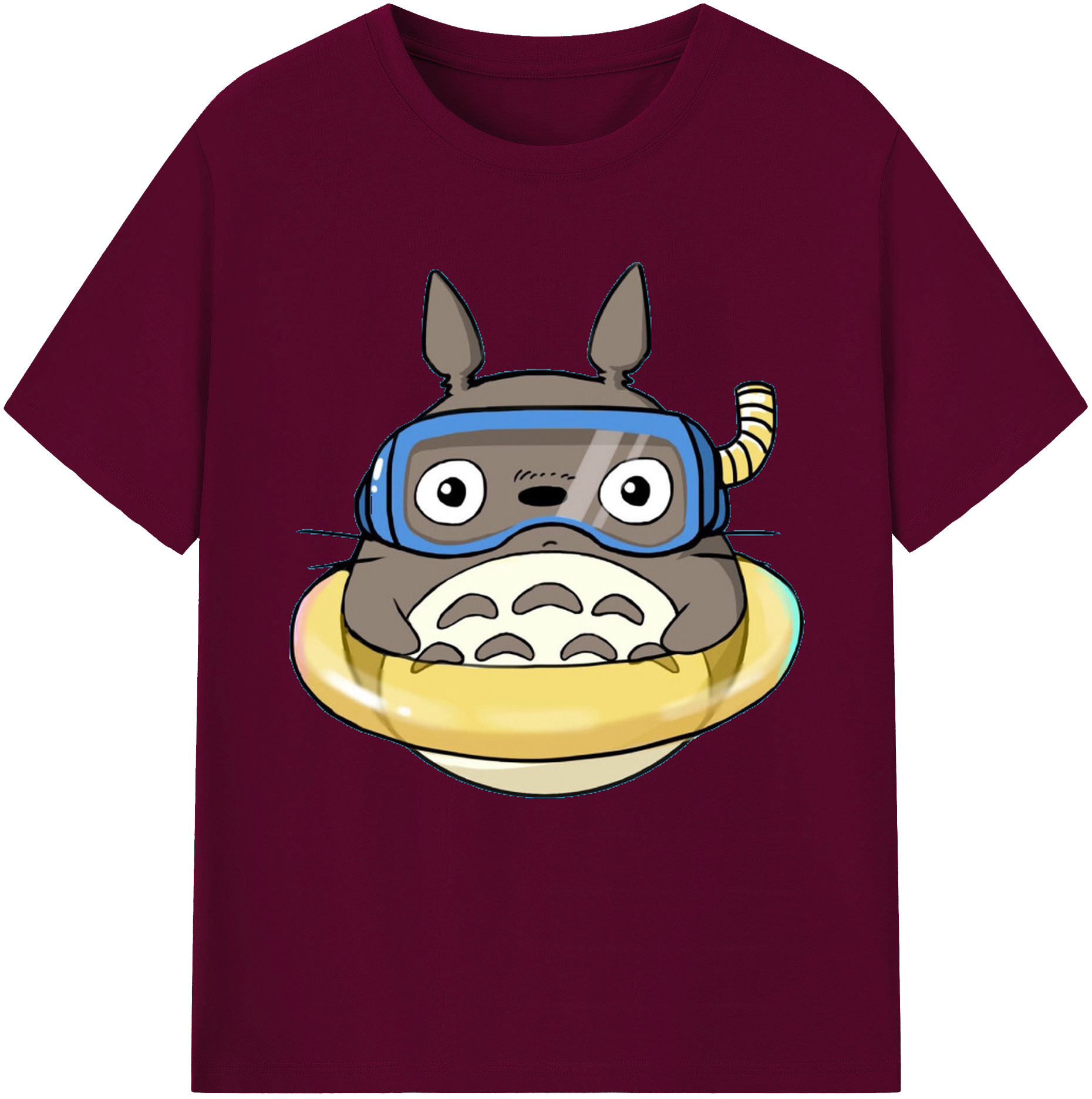 （画像用） となりのトトロ 草壁メイ 草壁サツキ My Neighbor Totoro Satsuki Kusakabe Mei Kusakabe レディースカジュアルプリントTシャツ（綿100％）